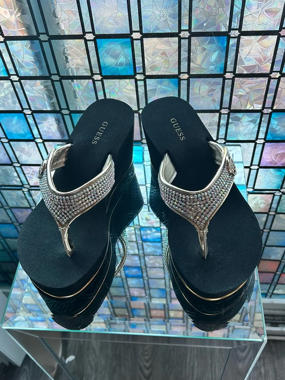 Guess wedge sandals